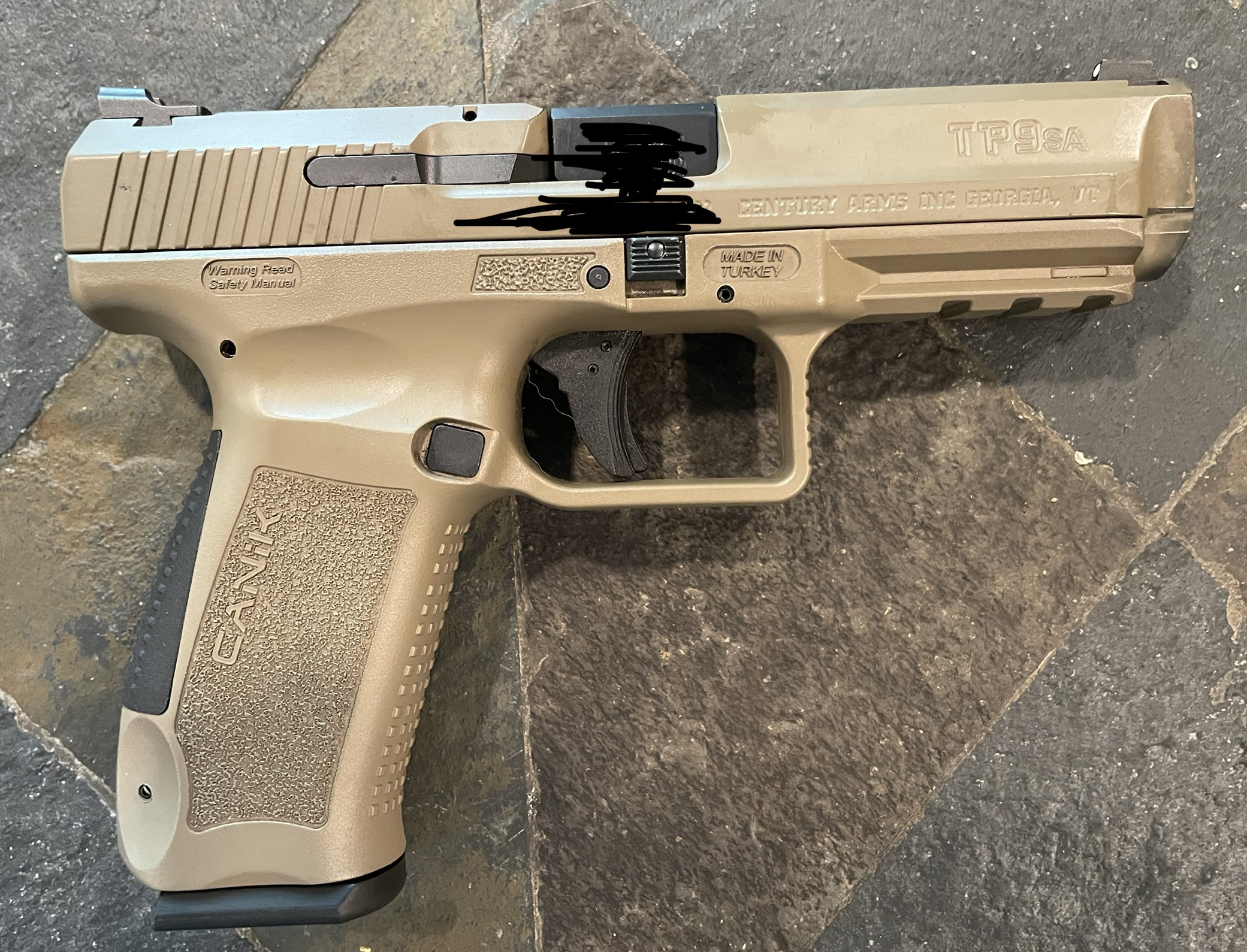 Canik TP9 SA in FDE