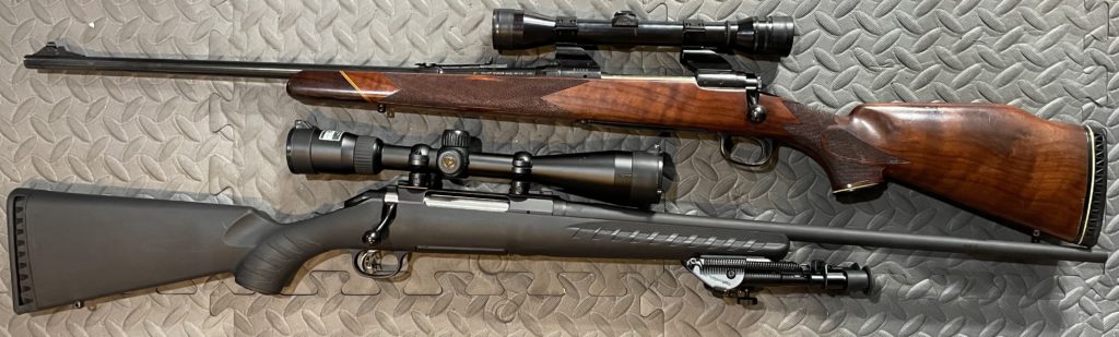 rifle with wood stock vs rifle with synthetic stock