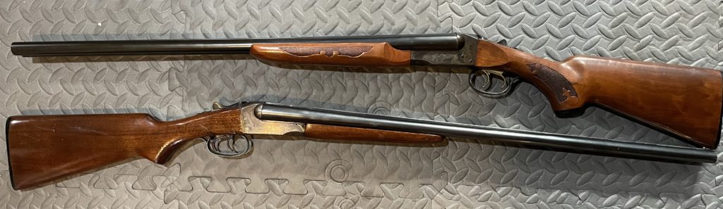 double barrel shotguns with wood stock