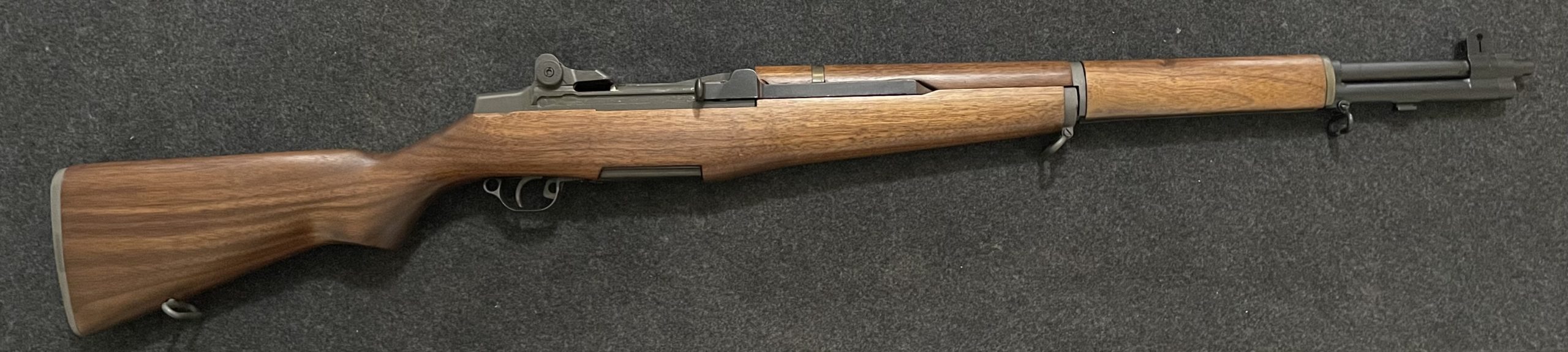 My CMP Expert Grade M1 Garand that I finished completely with boiled linseed oil