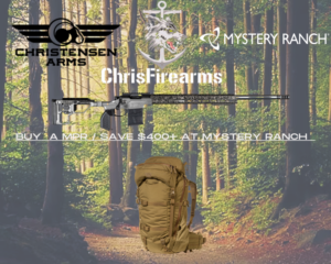 Seize the Adventure: An Exclusive Offer from Chrisfirearms, Christensen Arms, and Mystery Ranch
